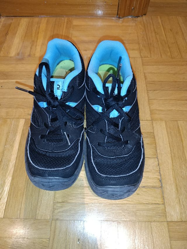 Zapatillas montaña/senderismo niños N37