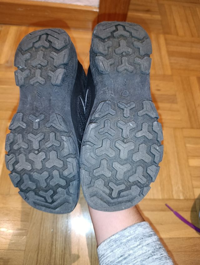 Zapatillas montaña/senderismo niños N37