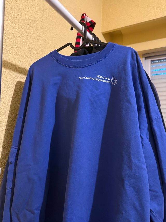 Sudadera Scuffers Talla L Azul