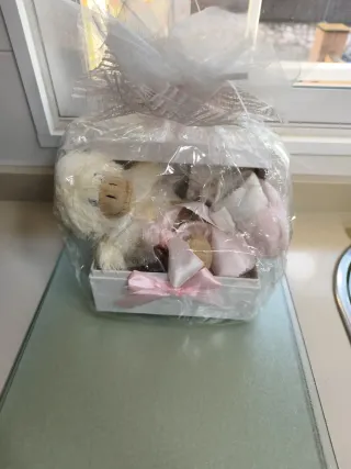 Set bebé peluche y ropita