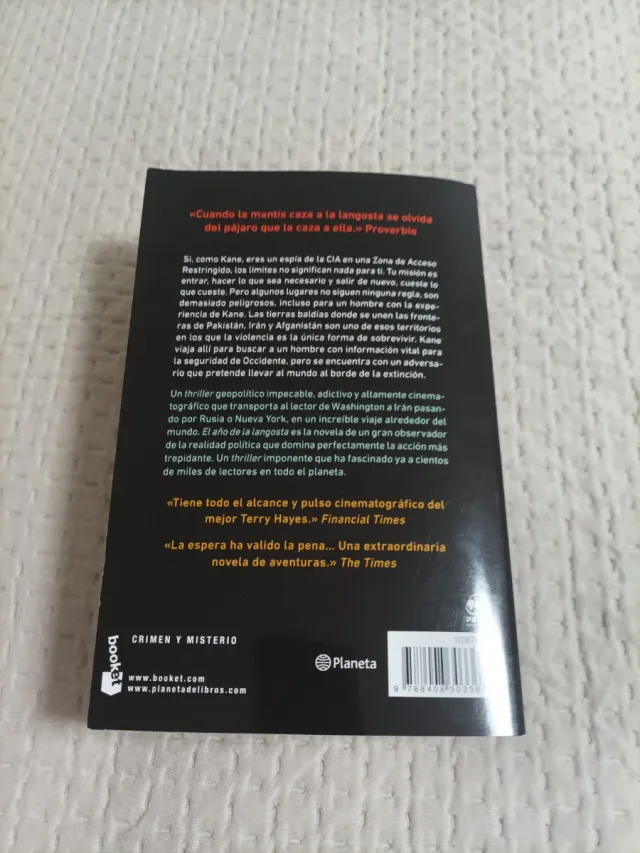 Terry Hayes, El año de la langosta