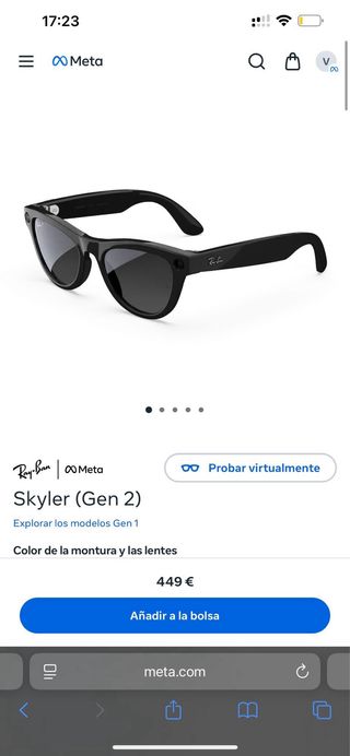 Gafas Ray-Ban Meta Gen 2
