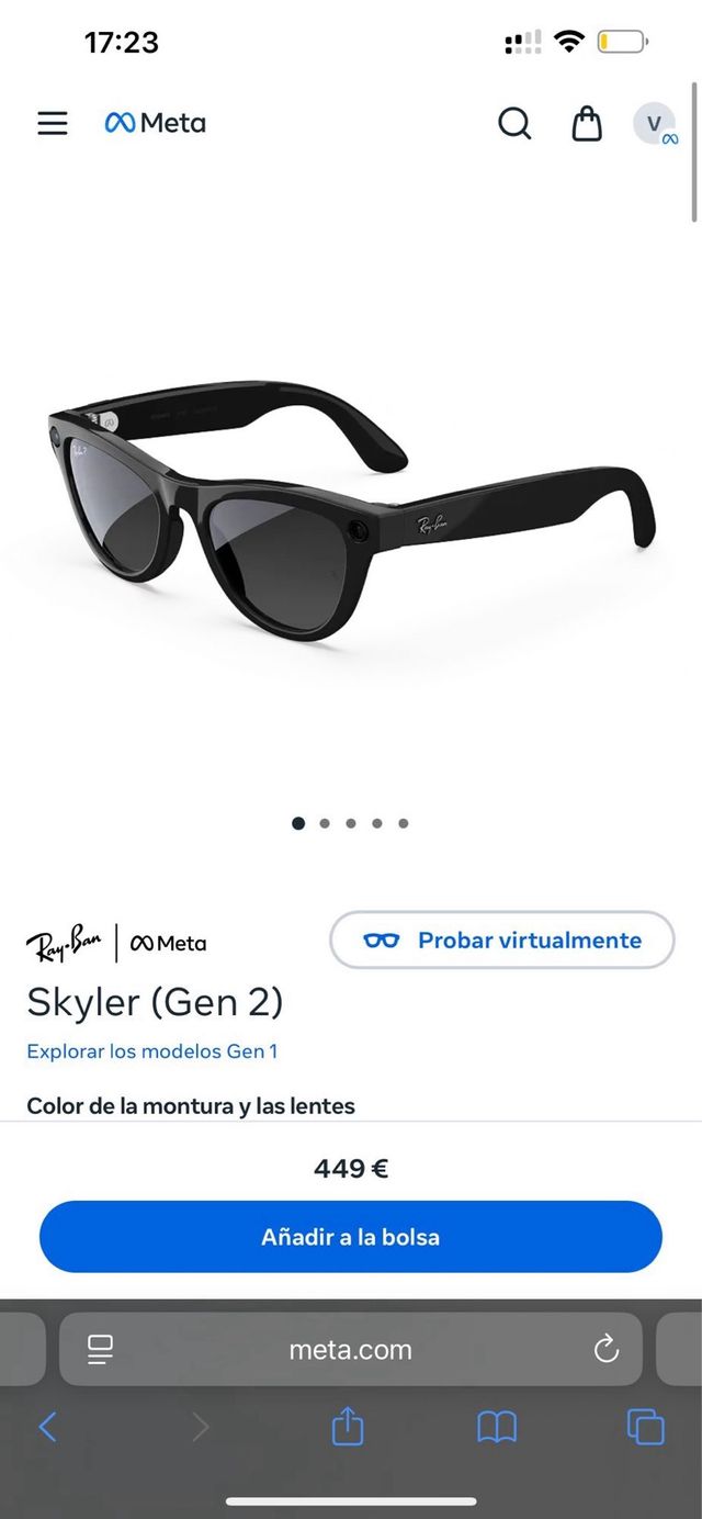 Gafas Ray-Ban Meta Gen 2
