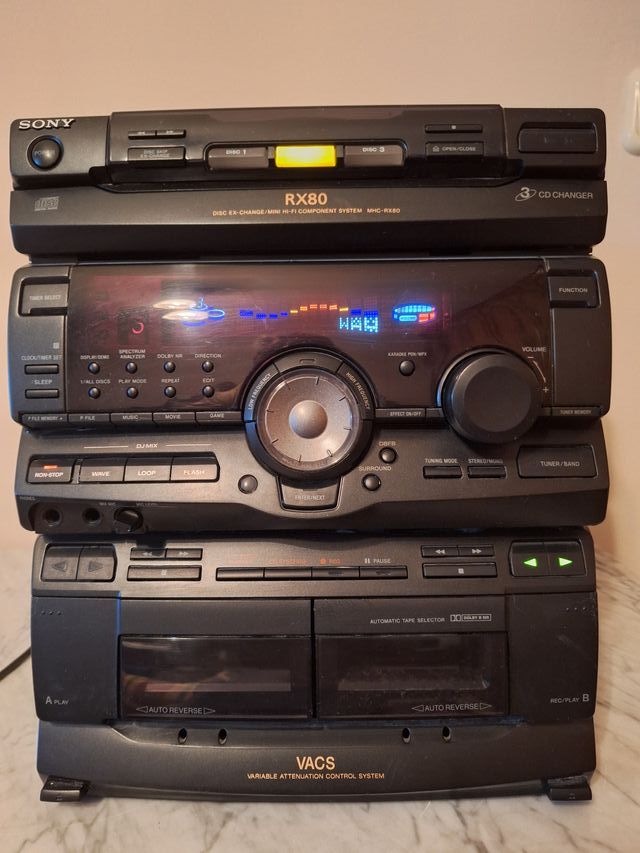 Sistema surround Sony HCD-RX80