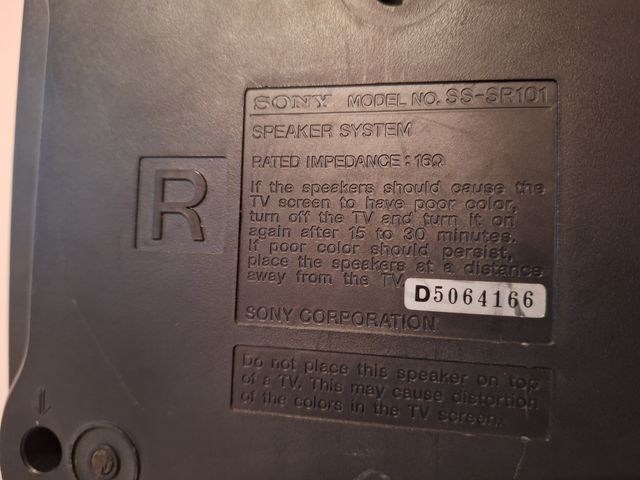 Sistema surround Sony HCD-RX80