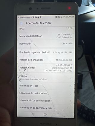Huawei P9 Lite Bianco/Argento