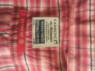 Camisa cuadros juvenil manga corta