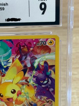 Pikachu Holo Crown Zenith 160/159 CGC 9