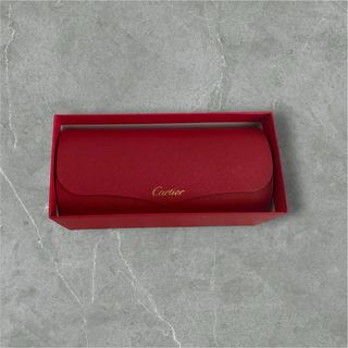 gafas Cartier marrón y doradas