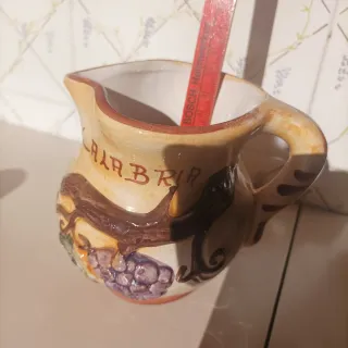 Brocca in ceramica Calabria vino sfuso