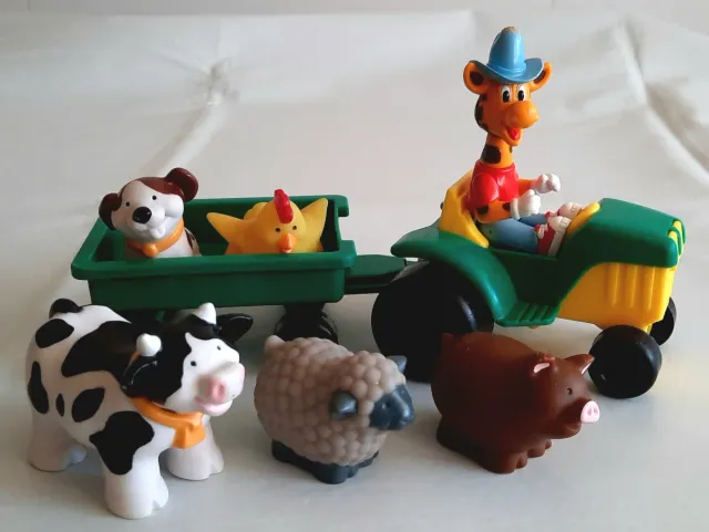 Juguetes Granja: Tractor y Animales