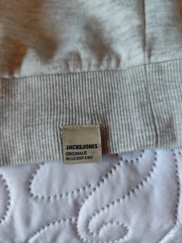 Sudadera Jack & Jones Gris con Capucha