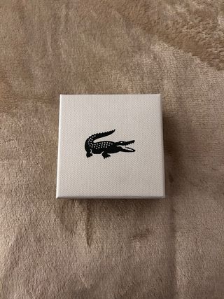 Pulsera Lacoste Plateada y Dorada