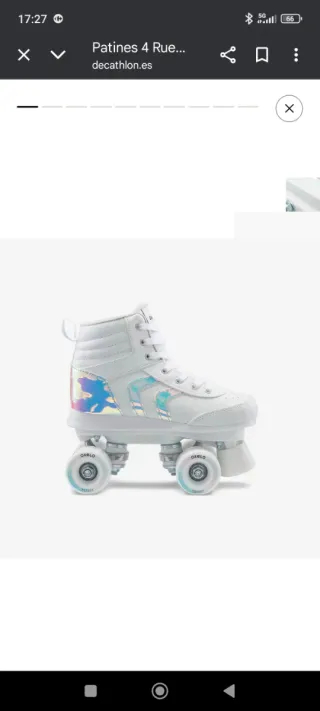 Patines Oxelo Decathlon Talla 32 y 33