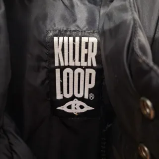 Piumino uomo nero con cappuccio