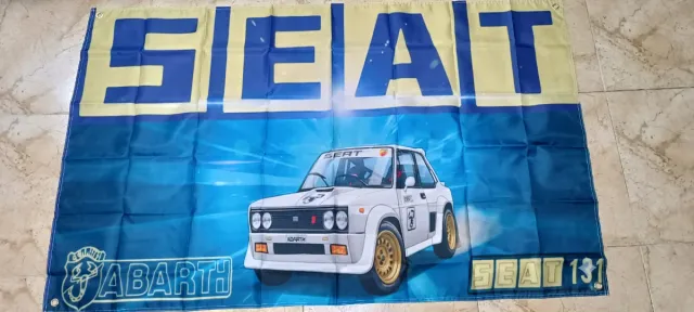 Bandera SEAT 131 Abarth Rally