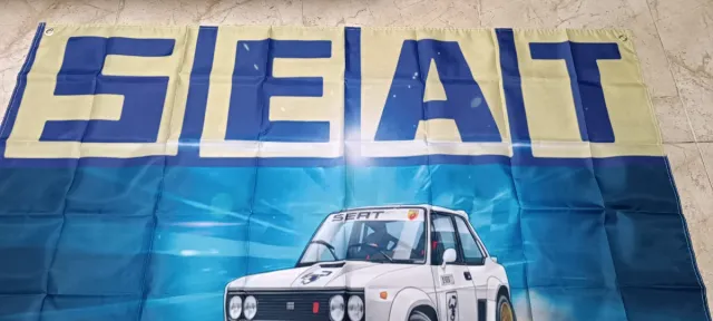 Bandera SEAT 131 Abarth Rally