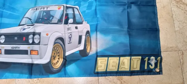 Bandera SEAT 131 Abarth Rally