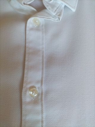 Camisa Zara Blanca Talla XL. Sin usar. Entallada.