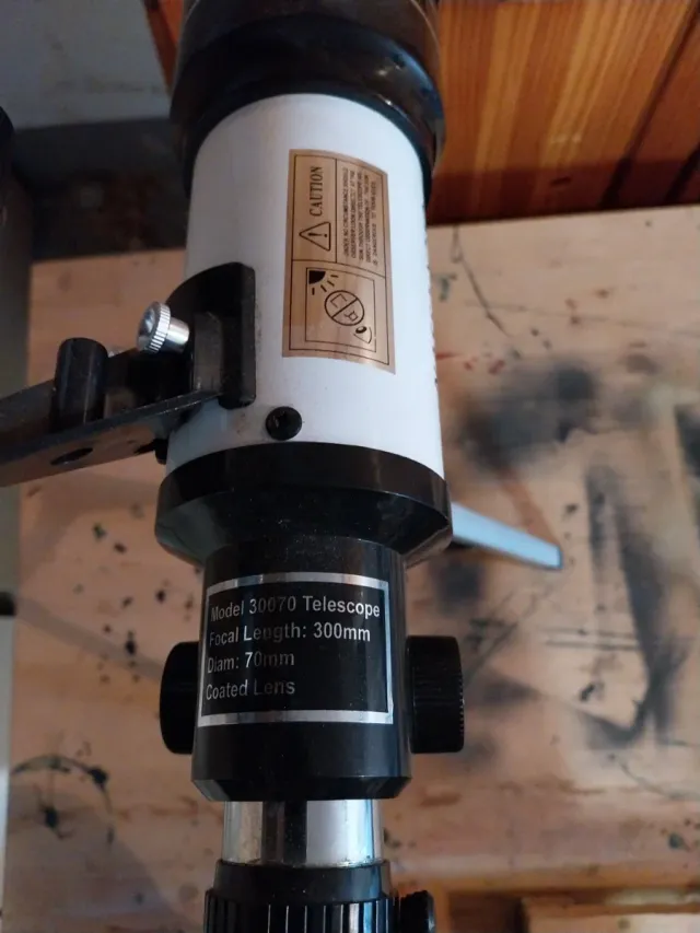 Telescopio infantil con trípode