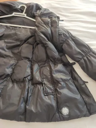 Chaqueta, Plumas, Anorak, Abrigo Talla S Negra