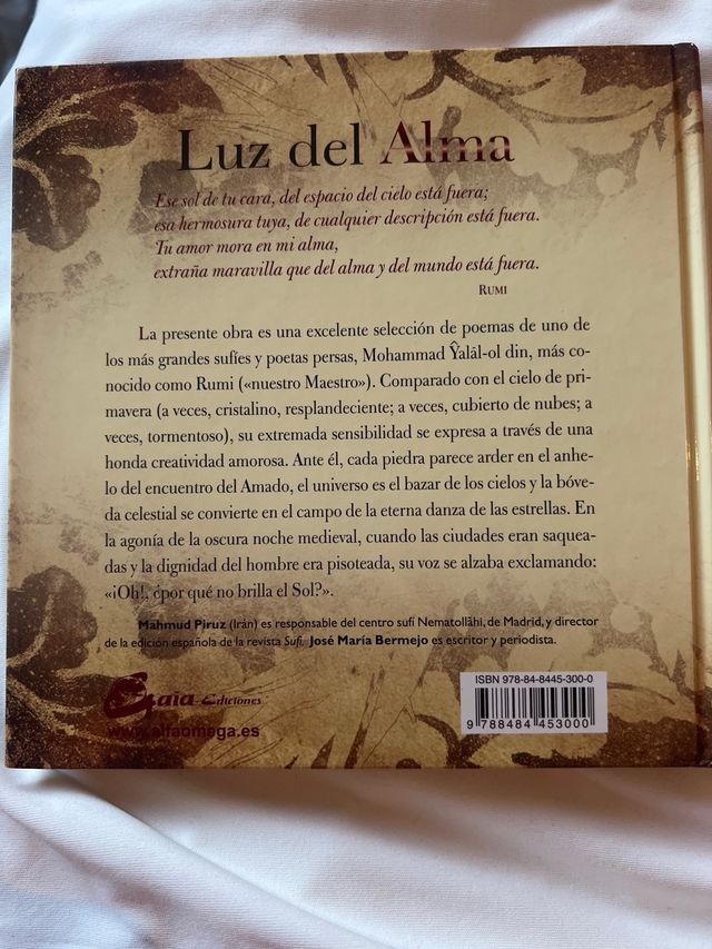 Luz del Alma: Selección de poemas de Rumi (Span...