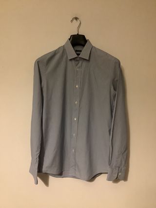 Camicia uomo Piombo cotone