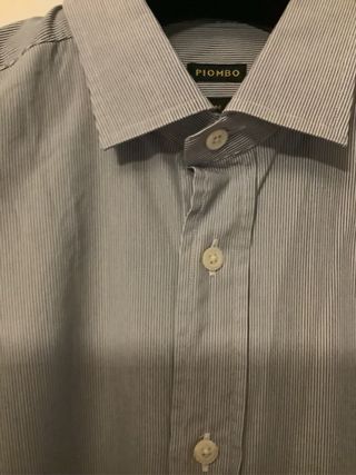 Camicia uomo Piombo cotone