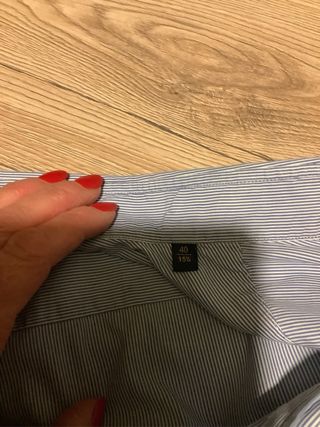 Camicia uomo Piombo cotone