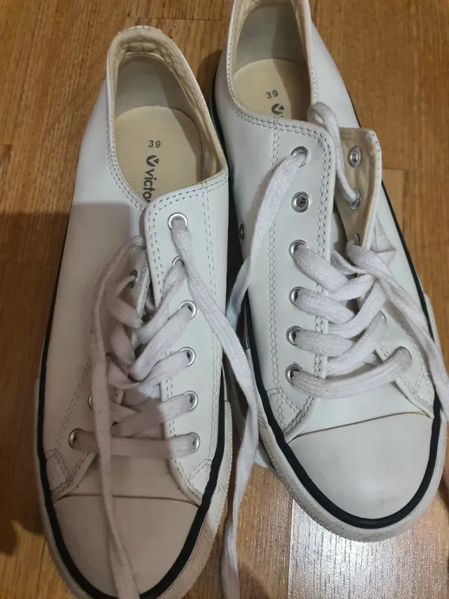 Zapatillas Victoria Talla 39 Blancas