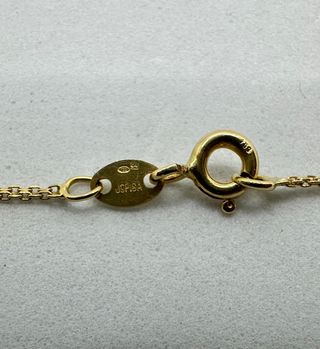 Cadena Bismark de oro de 18k, 1.71 g, 40 cm.