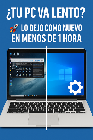 Optimizo tu PC o portátil – Más rápido, limpio