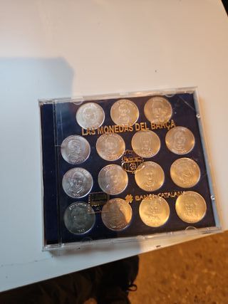 Monedas FC Barcelona Colección
