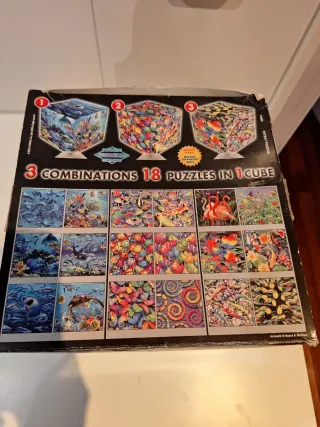 Puzle Magnético Educa Cube 18 Puzzles