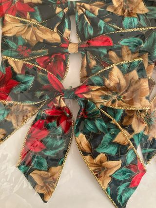 Lazos vintage Decoración Navidad