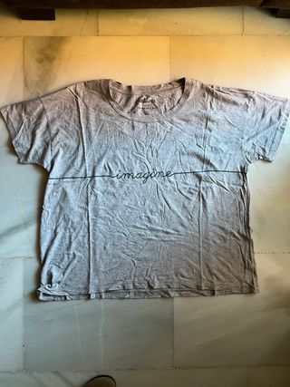 Camiseta Natura gris talla XL