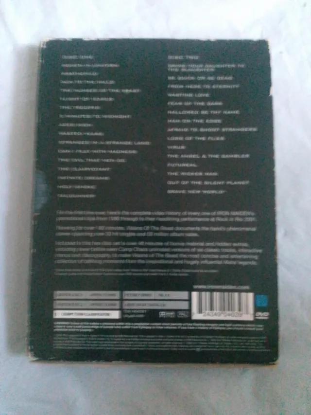 Iron Maiden Visions of the Beast DVD