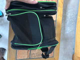 Paletero Padel Dunlop Negro y Verde