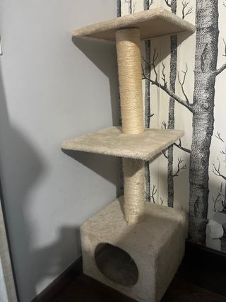 Torre rascador para gatos