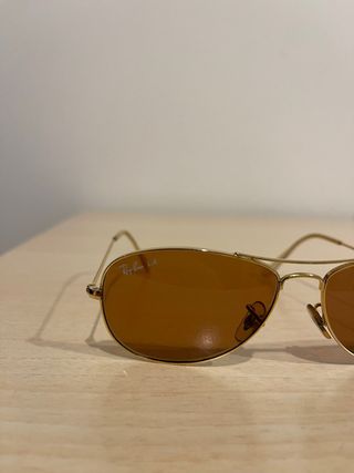 Gafas Ray-Ban Aviator Oro Marrón