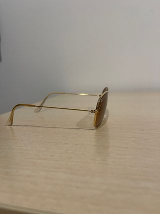 Gafas Ray-Ban Aviator Oro Marrón