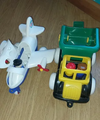 Avión y Camión de Juguete Preescolar