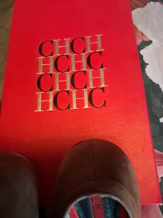 Manoletinas planas Carolina Herrera Marrones