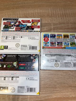 Mario Kart 7, Luigi's Mansion 2, Mario Party 100 3