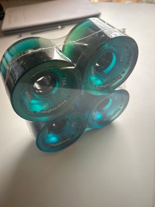 Ruedas Longboard 70mm 78A (4 unidades) Nuevas !!
