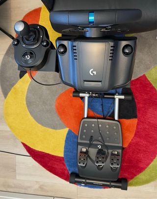 Volante Logitech G923 PS5 + Soporte