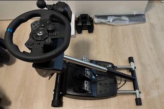 Volante Logitech G923 PS5 + Soporte