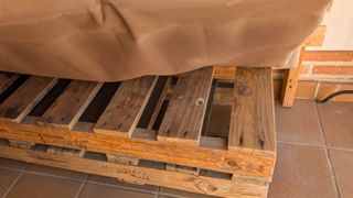 Sofá de Palets para Jardín