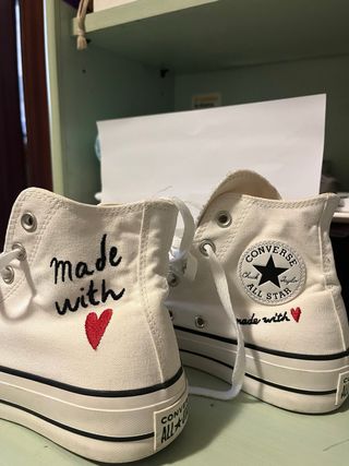 Converse All Star personalizzate made with