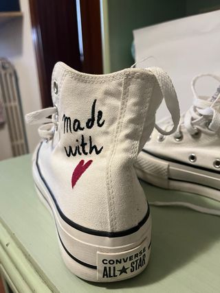 Converse All Star personalizzate made with